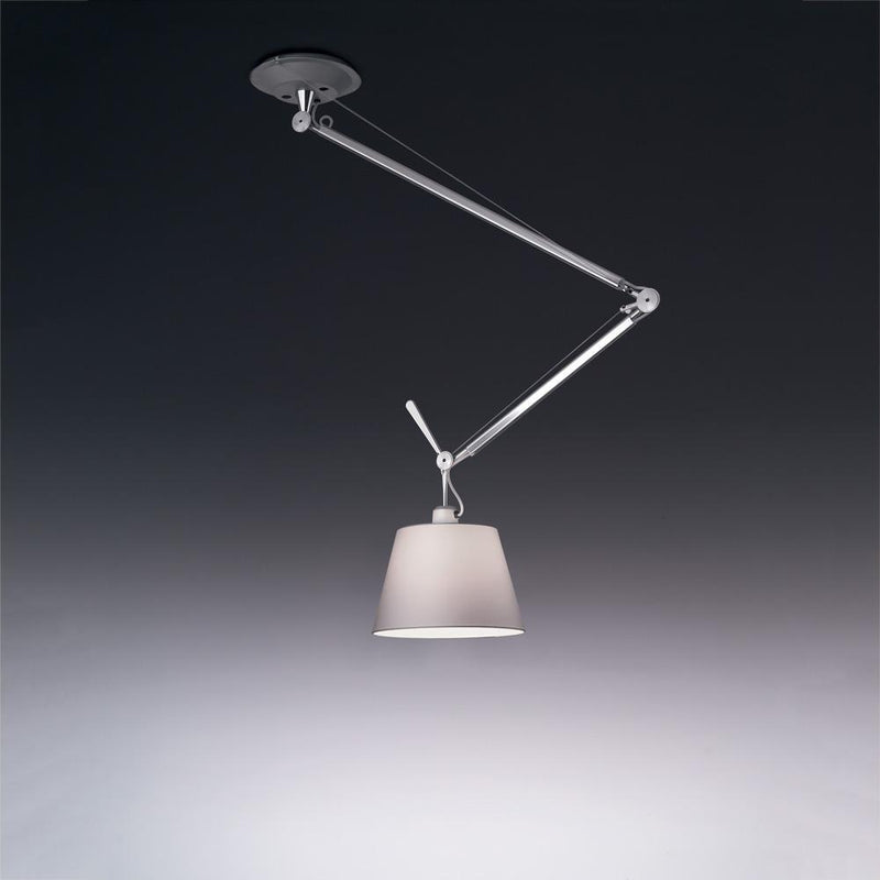 Tolomeo Off Center Shade Suspension Lamp by Artemide 2