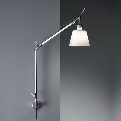 Tolomeo with shade Wall Lamp W/S Bracket by Artemide 