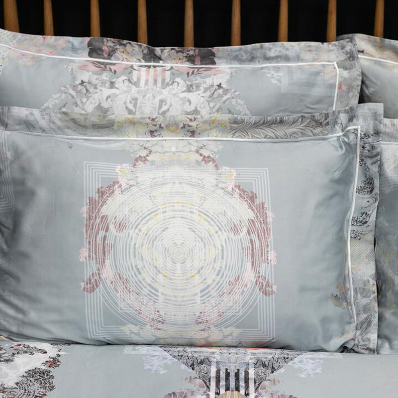 Totem Damask Oxford Pillowcase by Timorous Beasties-2