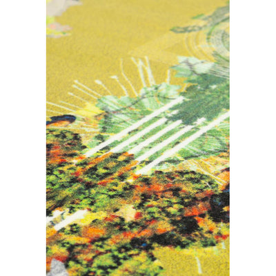 Totem Olive Art Rug by Timorous Beasties