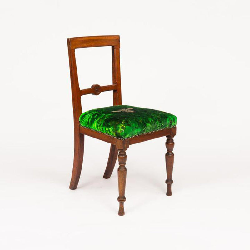 Tourmaline Honey Bee Dining Chair by Timorous Beasties-1