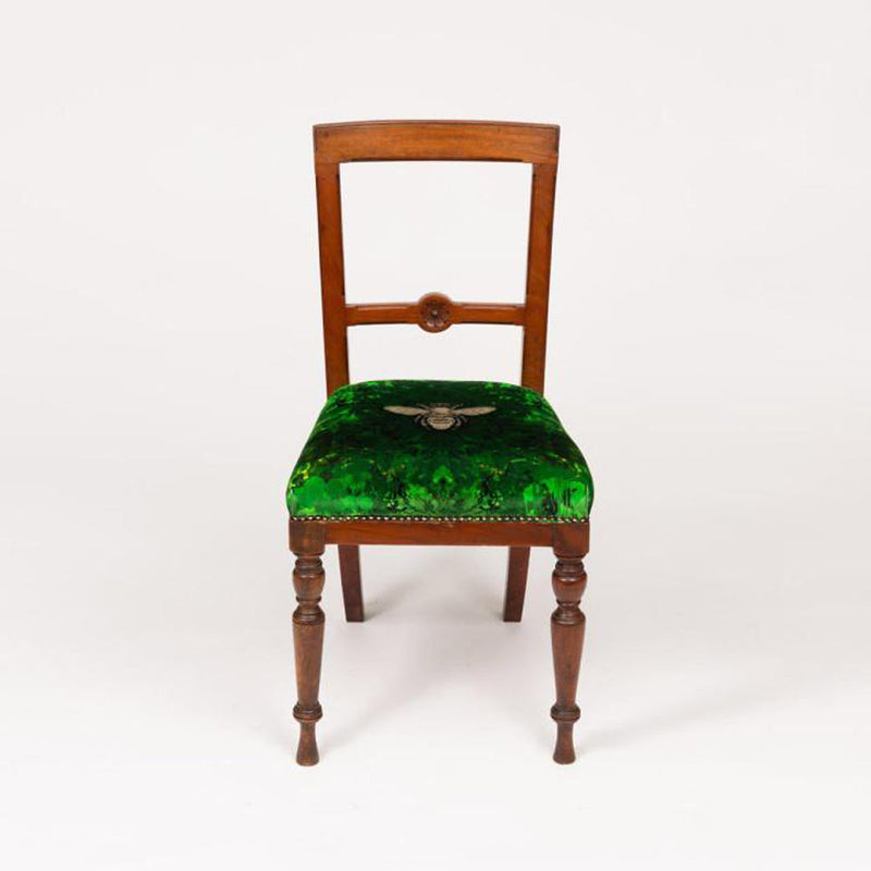 Tourmaline Honey Bee Dining Chair by Timorous Beasties