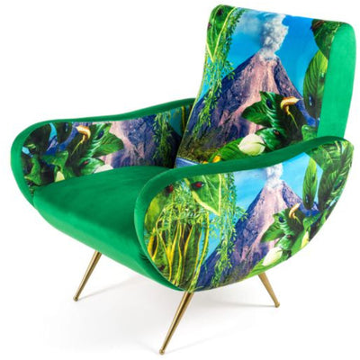 Traditional Armchair Upholstered by Seletti - Additional Image - 101