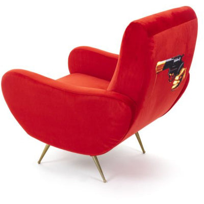 Traditional Armchair Upholstered by Seletti - Additional Image - 13