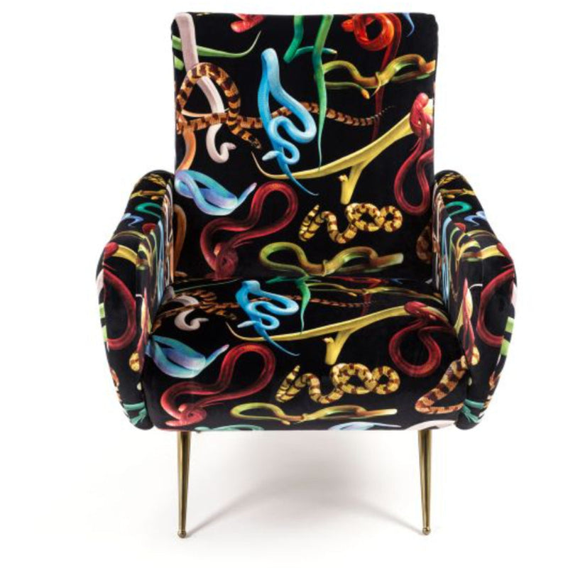 Traditional Armchair Upholstered by Seletti - Additional Image - 16