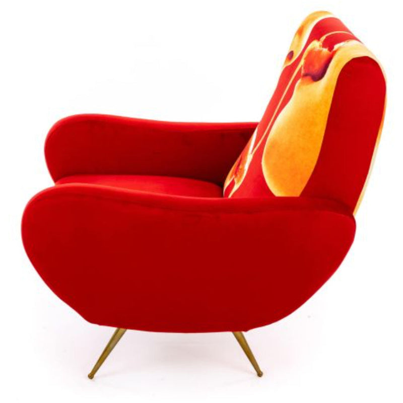 Traditional Armchair Upholstered by Seletti - Additional Image - 1