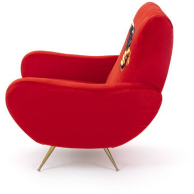 Traditional Armchair Upholstered by Seletti - Additional Image - 23