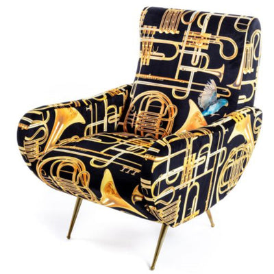 Traditional Armchair Upholstered by Seletti - Additional Image - 28