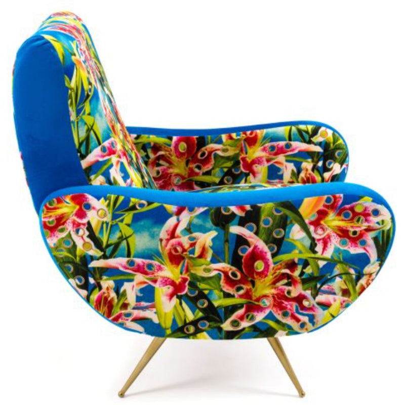 Traditional Armchair Upholstered by Seletti - Additional Image - 34