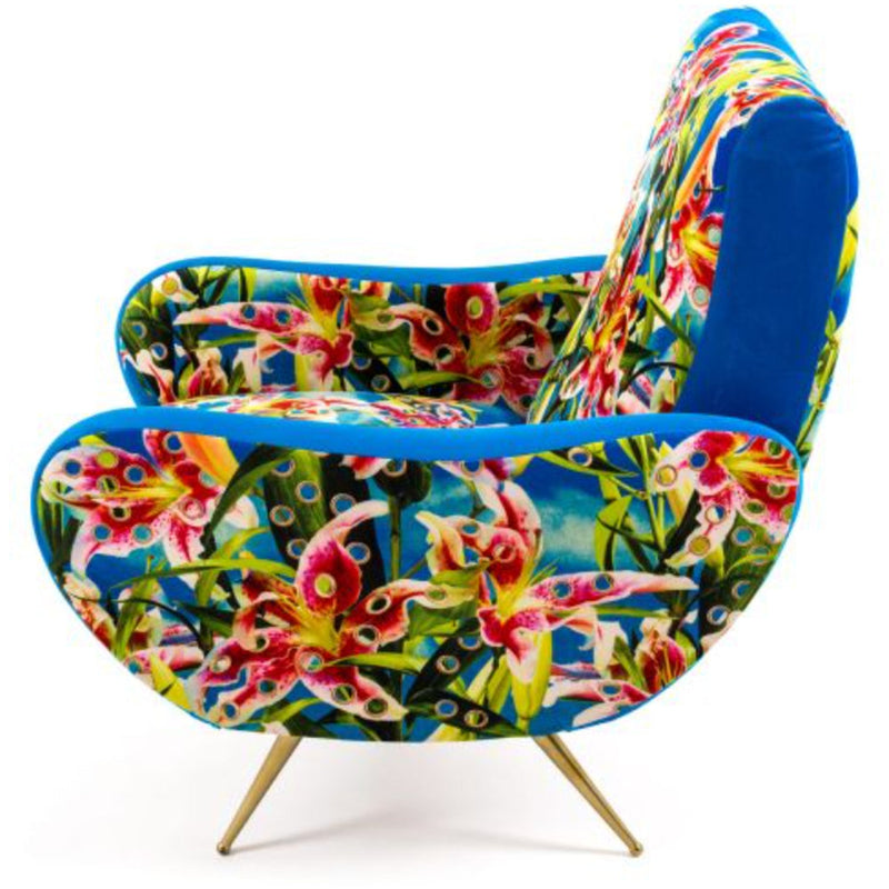 Traditional Armchair Upholstered by Seletti - Additional Image - 36