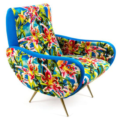 Traditional Armchair Upholstered by Seletti - Additional Image - 38