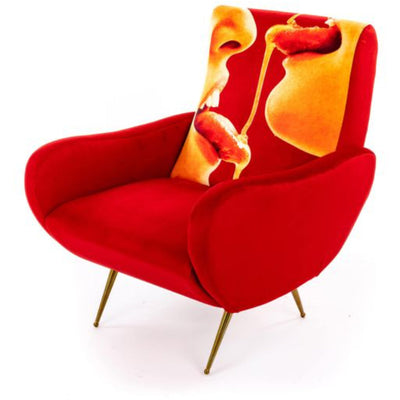 Traditional Armchair Upholstered by Seletti - Additional Image - 40