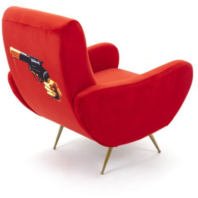 Traditional Armchair Upholstered by Seletti - Additional Image - 48