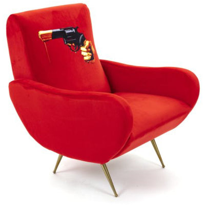 Traditional Armchair Upholstered by Seletti - Additional Image - 56