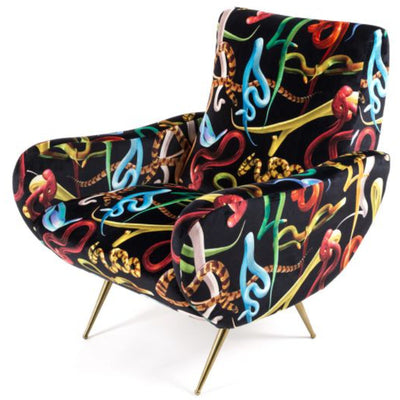 Traditional Armchair Upholstered by Seletti - Additional Image - 6