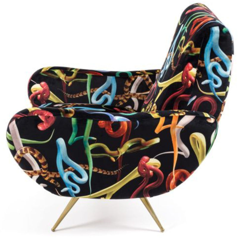 Traditional Armchair Upholstered by Seletti - Additional Image - 75