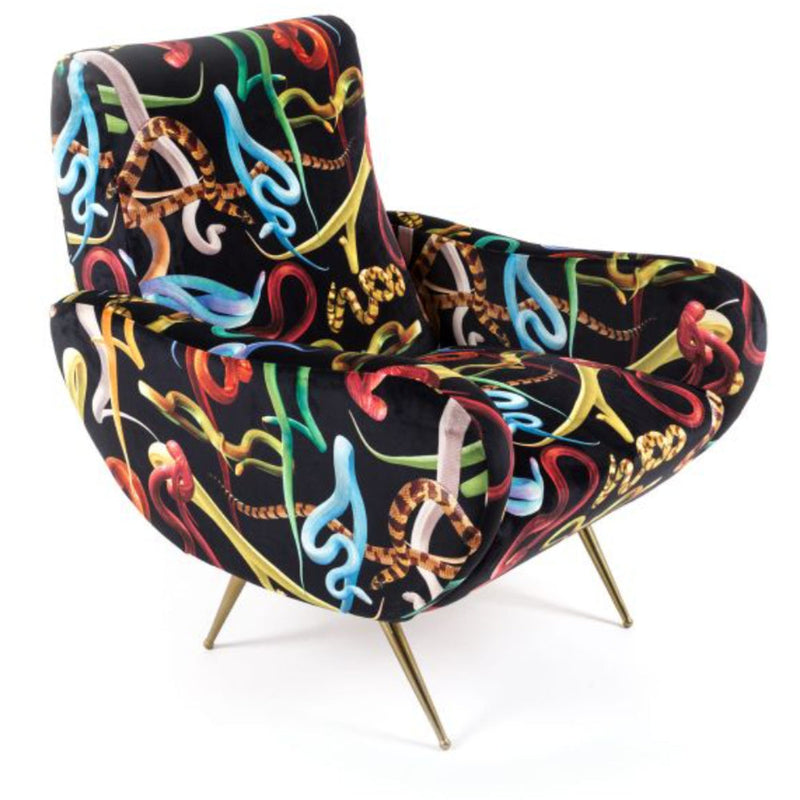 Traditional Armchair Upholstered by Seletti - Additional Image - 83