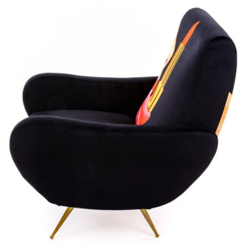 Traditional Armchair Upholstered by Seletti - Additional Image - 88