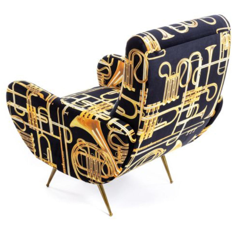 Traditional Armchair Upholstered by Seletti - Additional Image - 89