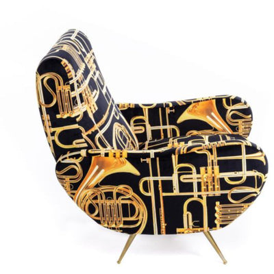 Traditional Armchair Upholstered by Seletti - Additional Image - 92