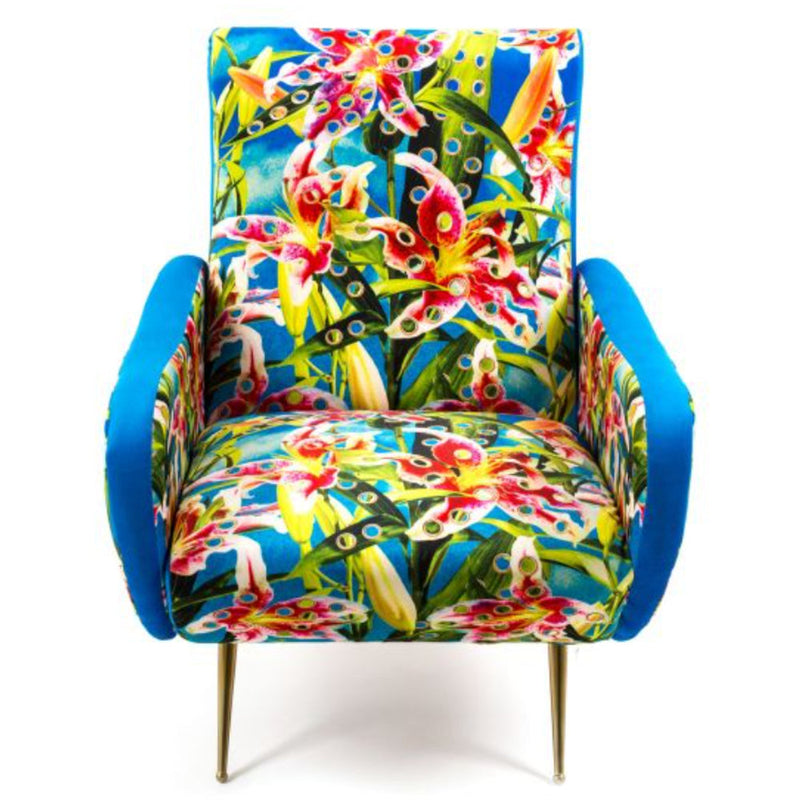 Traditional Armchair Upholstered by Seletti