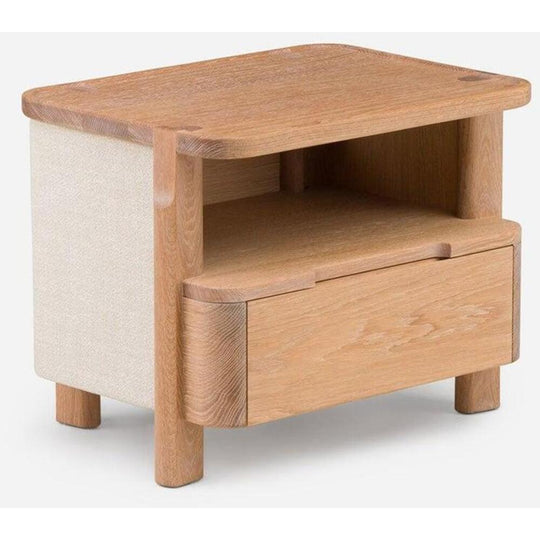 Twenty-Five Bedside With Upholstery by De La Espada 