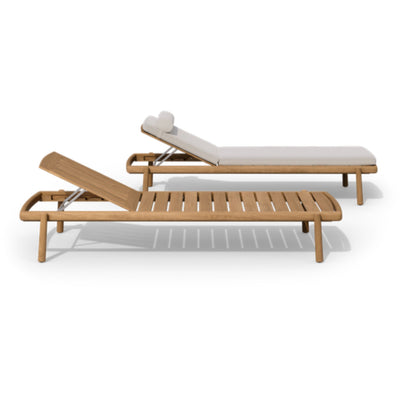 Ukiyo Lounger Daybed Teak by Tribu 