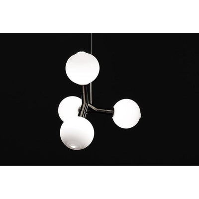 Veer 6" ellipsoid glass Pendant by SkLO 2