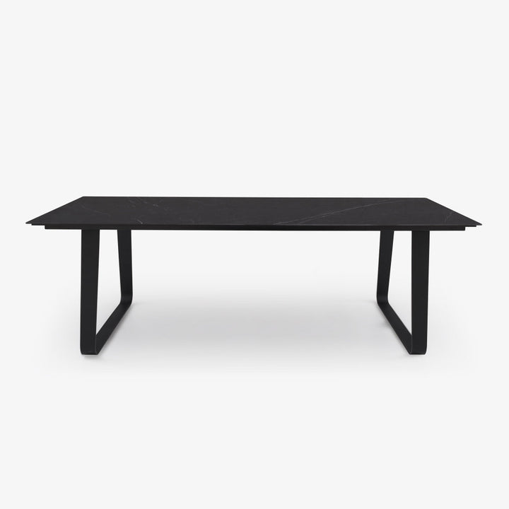 Vilna Dining Table Black Lacquered Base by Ligne Roset