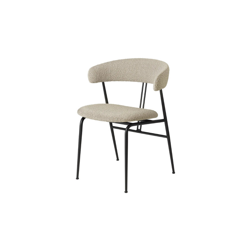 Violin Dining Chair Fully Upholstered by Gubi - Additional Image - 2