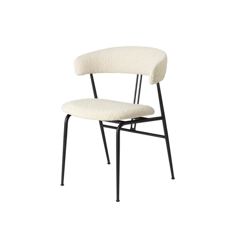 Violin Dining Chair Fully Upholstered by Gubi