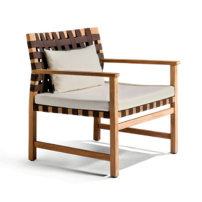 Vis A Vis Lounge Chair Teak by Tribu 