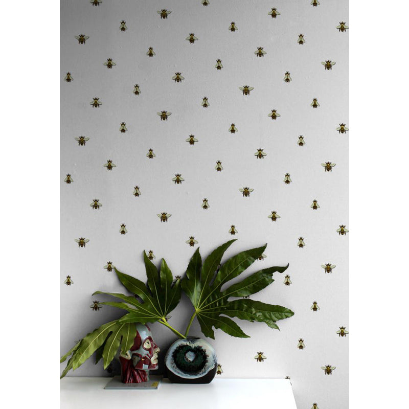 Wild Honey Bee Spot Wallpaper by Timorous Beasties-2