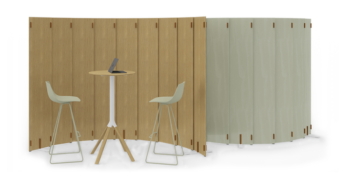 Wod Wooden Space Divider H180 by Lapalma