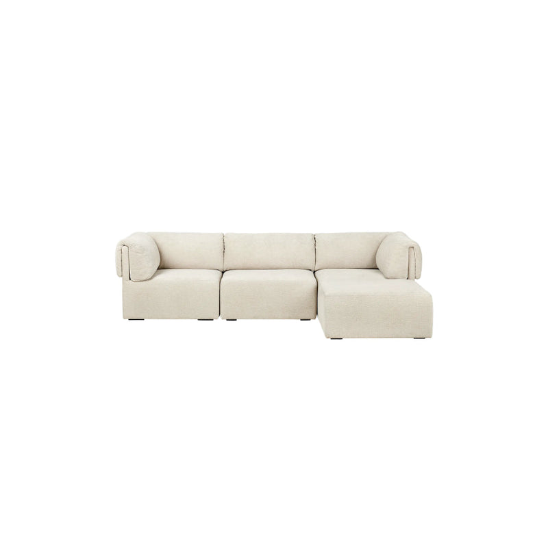 Wonder Sofa 3-seater with Chaise Longue by Gubi