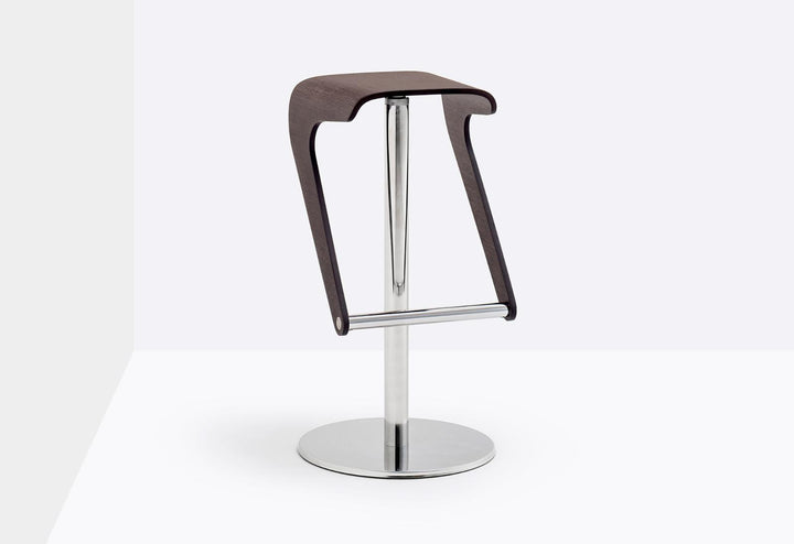 Woody 496 Barstool by Pedrali