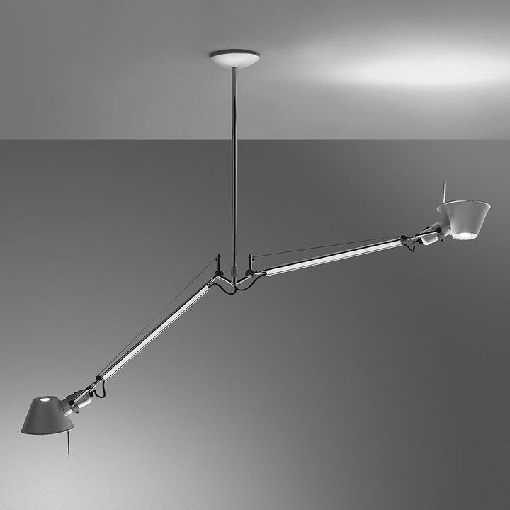 Tolomeo Double Suspension Lamp by Artemide
