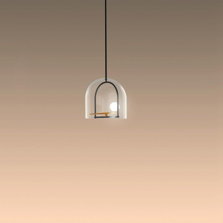 Yanzi Susp LED 10.1W 30K 90CRI Dim 2-Wire Black/Yellow by Artemide 