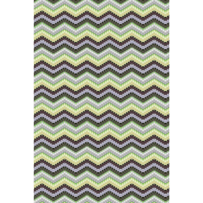 Zig Zag Moth Fabric Wallpaper by Timorous Beasties