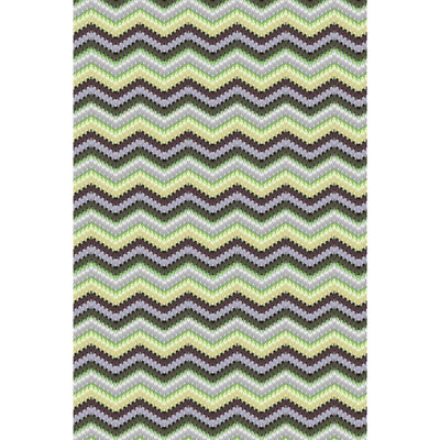 Zig Zag Moth Fabric Wallpaper by Timorous Beasties