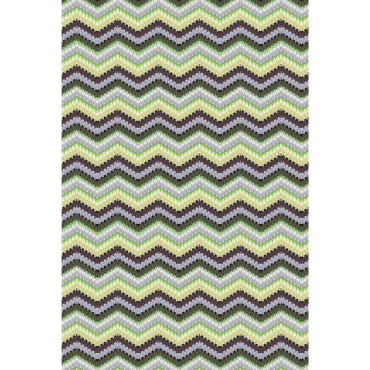 Zig Zag Moth Fabric Wallpaper by Timorous Beasties
