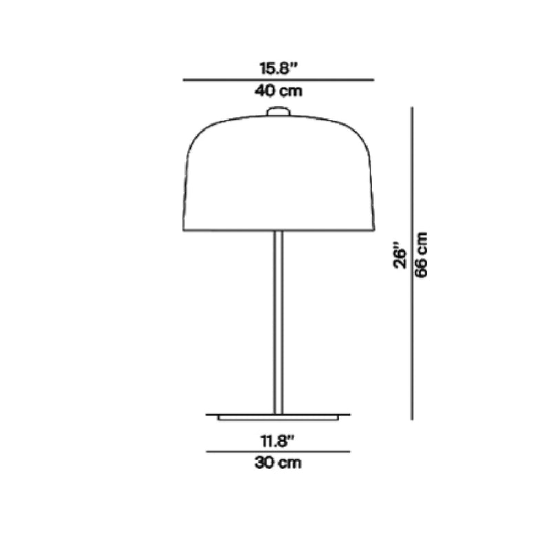 Zile Table Lamp by Luceplan 5