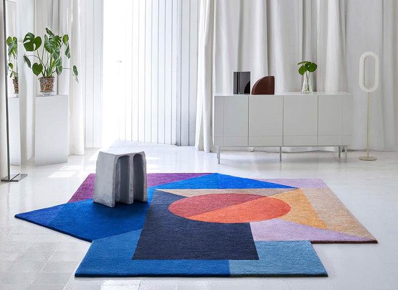 Zoe Kubb Hand Knotted Rug by GAN