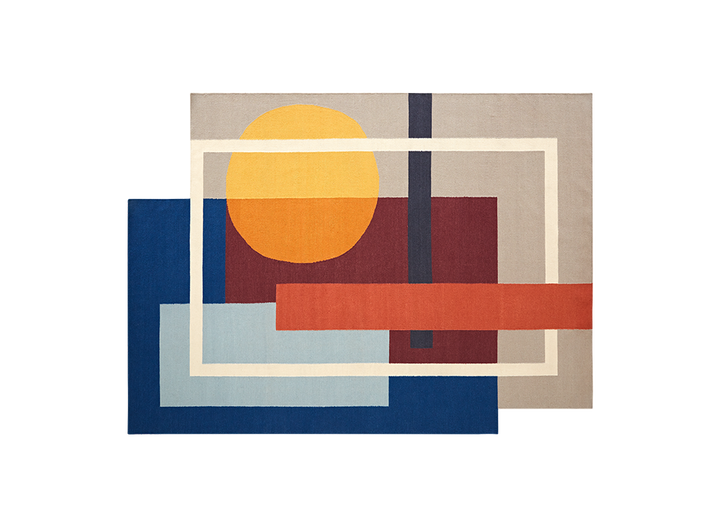 Zoe Sool Kilim Rug by GAN