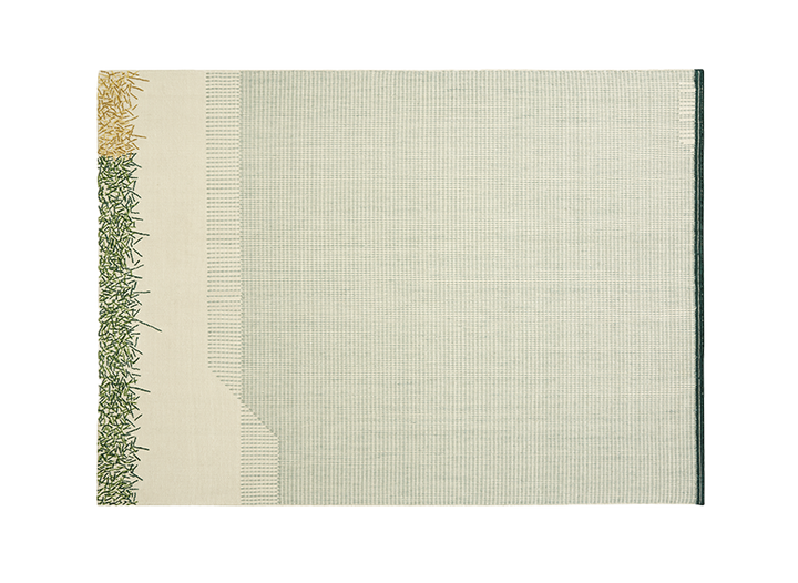 Backstitch Rug by GAN