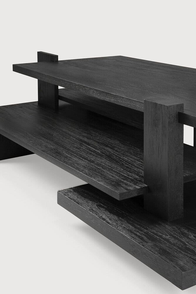 Teak Abstract Coffee Table by Ethnicraft