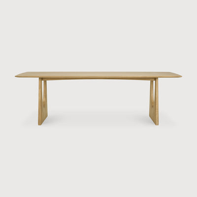 Oak Geometric Dining Table by Ethnicraft