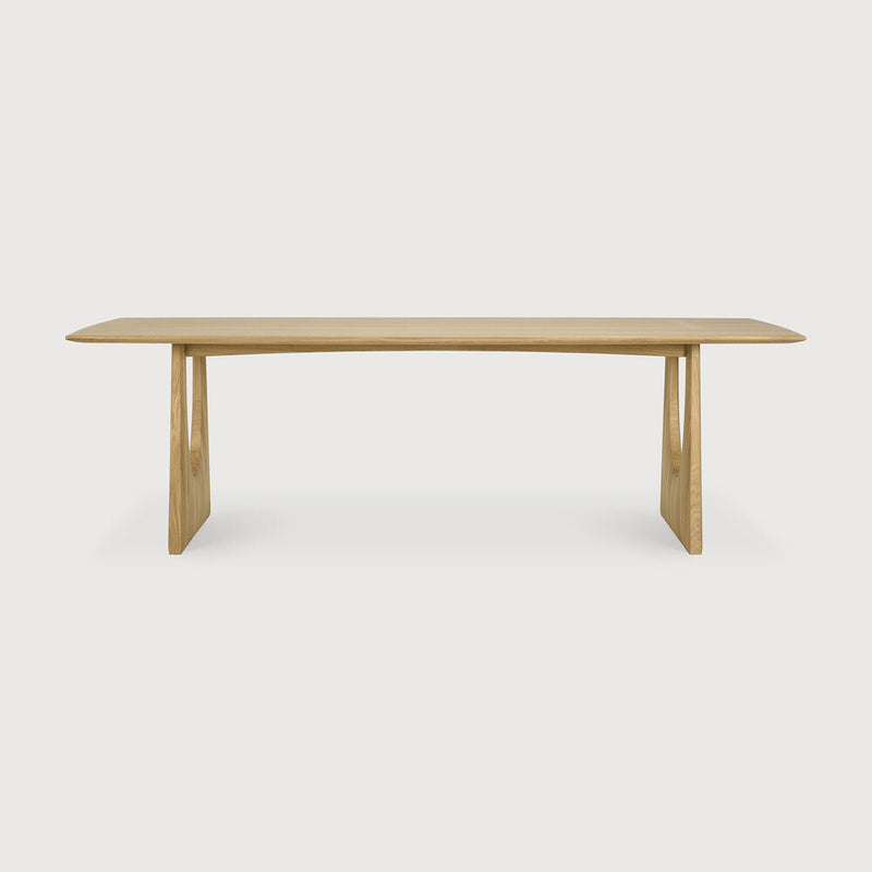 Oak Geometric Dining Table by Ethnicraft