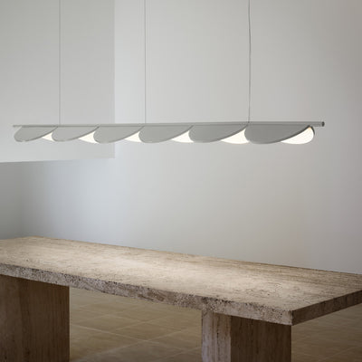 Almendra Linear Suspension Lamp by FLOS