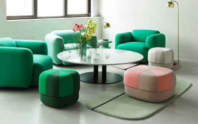Circus Duo Pouf by Normann Copenhagen